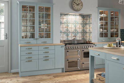 Dunham kitchen by Magnet. Smooth matt finish traditional or modern style available in over 20 colours.