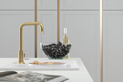 Integra Dunham Kitchen by Magnet. Premium painted matt finish with unique door style available in 20 colours.