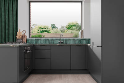 Ascoli by Magnet Trade. Affordable contemporary kitchen constructed from 18mm MFC.