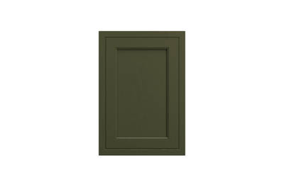 Bewdley Shaker frontal in shade Tailored Green.