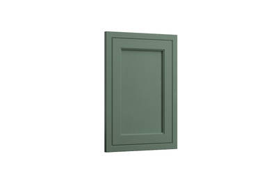 Bewdley Shaker frontal in shade Eucalyptus Green.
