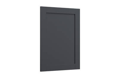 Shaker Ambleside frontal with sleek and modern frame width in the dark shade Lake