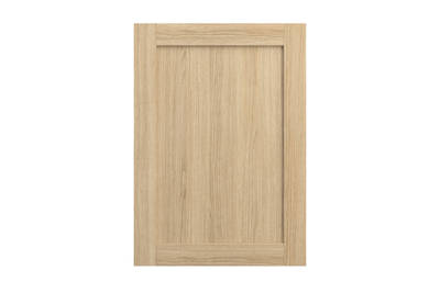 Shaker Ambleside frontal with sleek and modern frame width in oak finnish