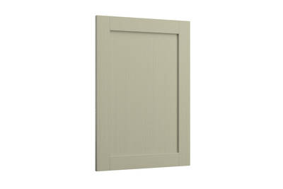 Shaker Ambleside frontal with sleek and modern frame width in the neutral shade Meadow