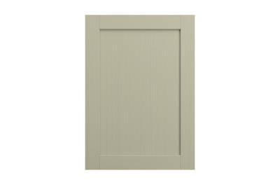 Shaker Ambleside frontal with sleek and modern frame width in the neutral shade Meadow
