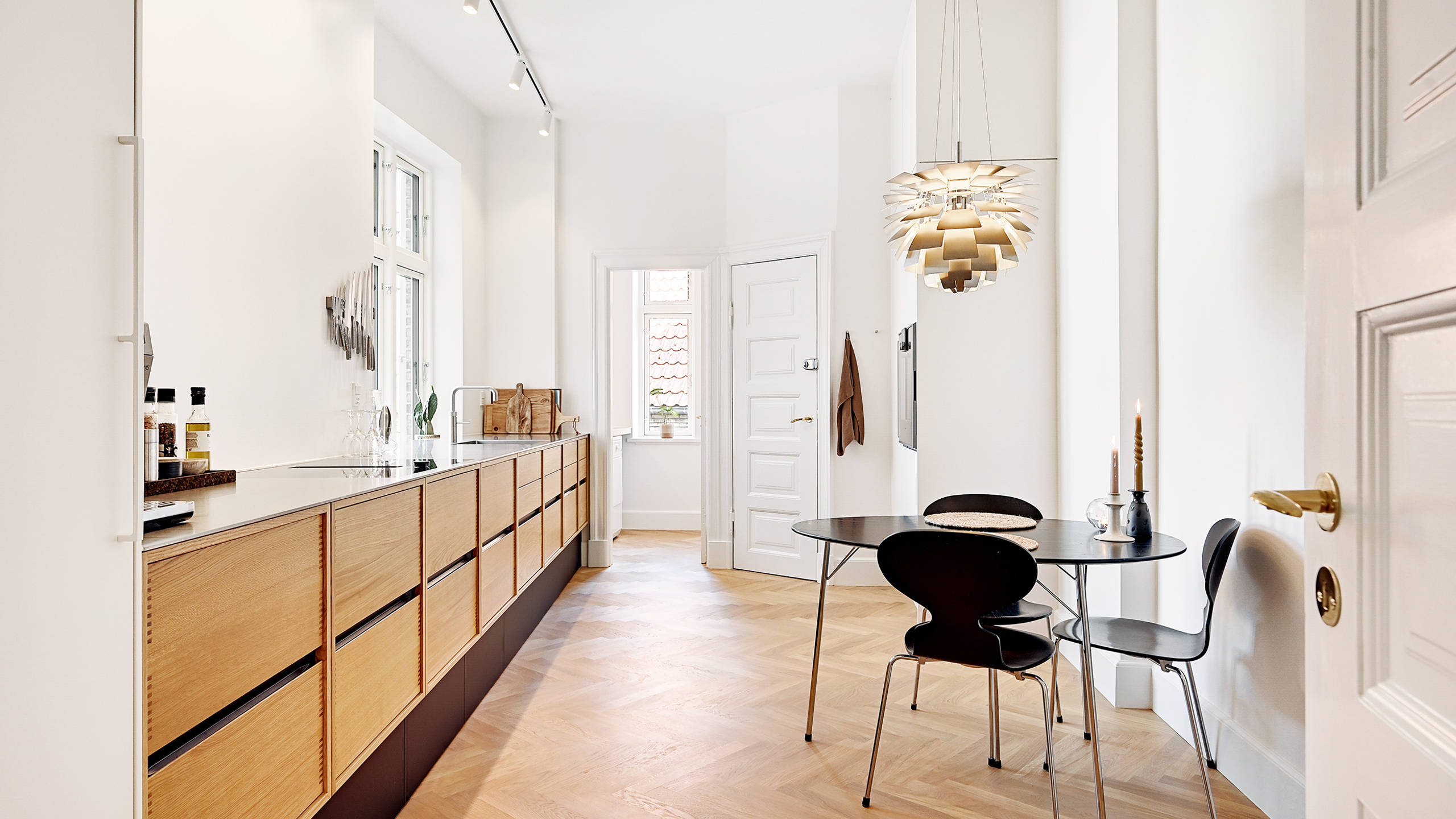 Spiseplads i køkkenet