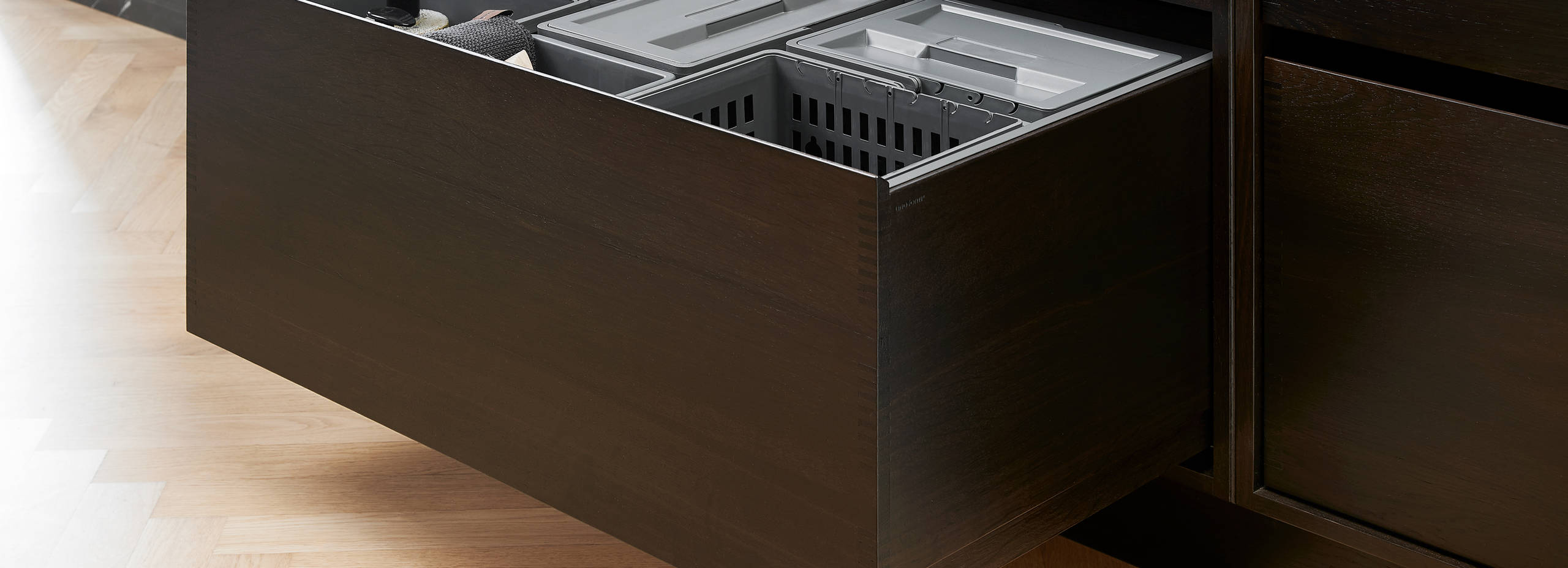 Kildesortering af affald i køkkenet