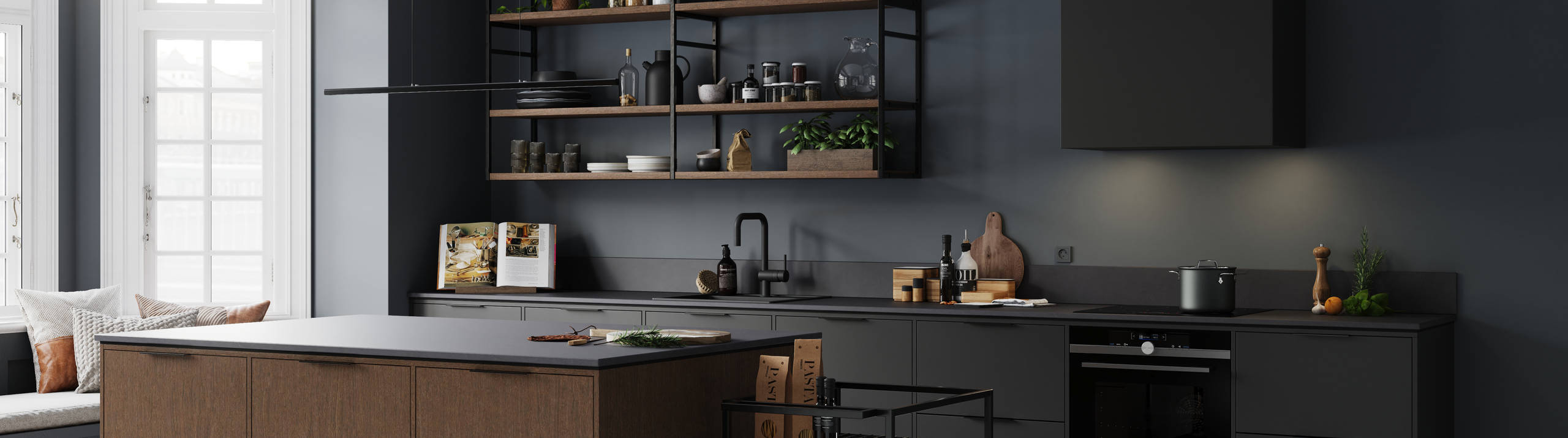 Norema kjøkken, Design Akse, Areal, S7500-N