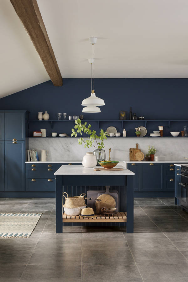 Dunham kitchen by Magnet. Smooth matt finish traditional or modern style available in over 20 colours.