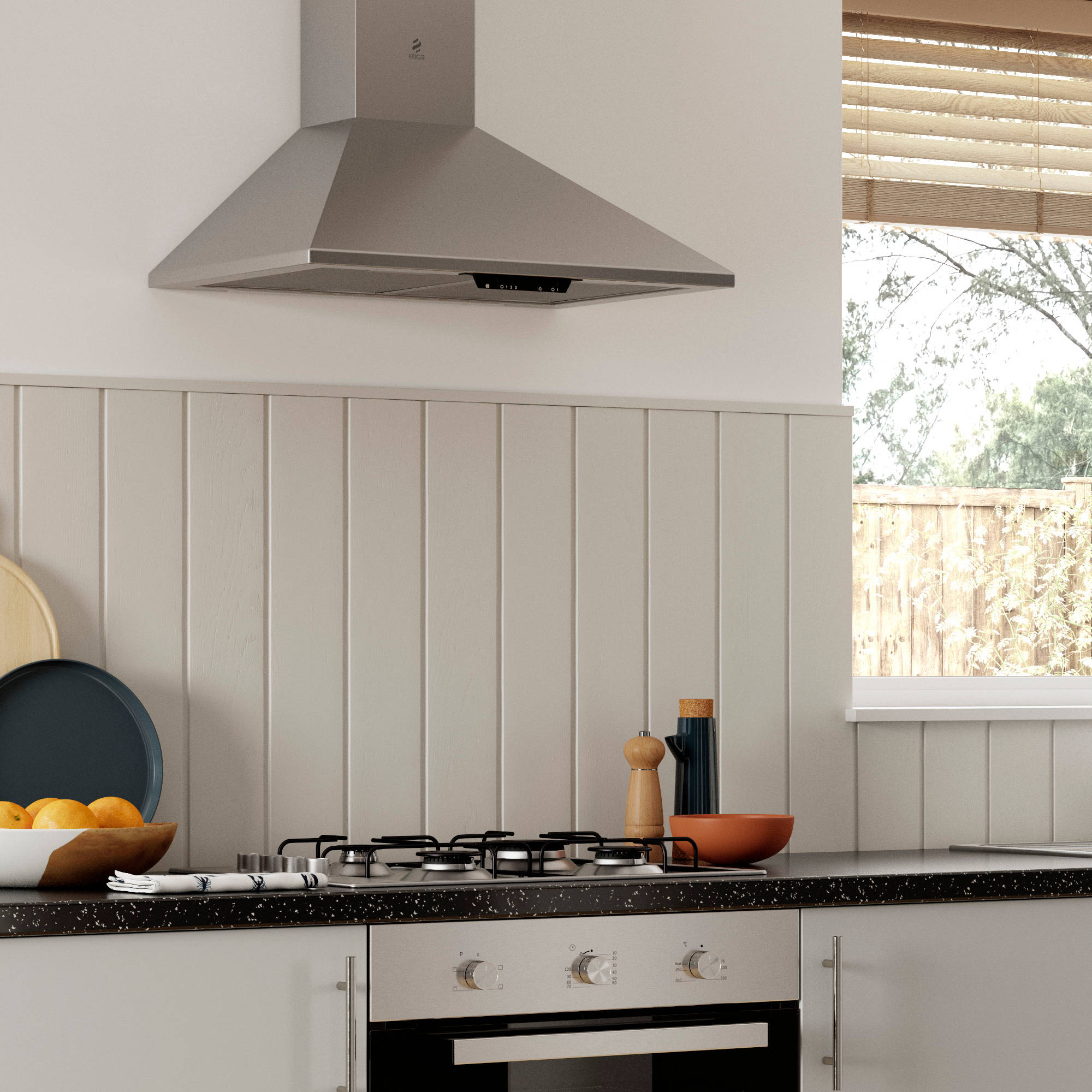 Ascoli by Magnet. Affordable contemporary kitchen constructed from 18mm MFC. Available in 6 colours.