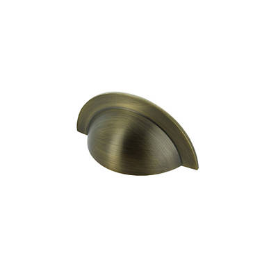 Antique brass cup handle