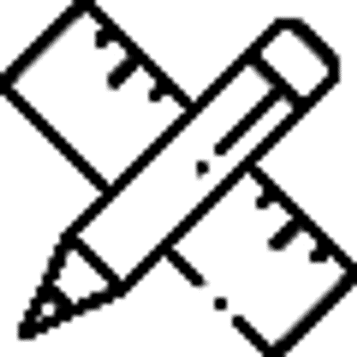 Pen and ruler icon
